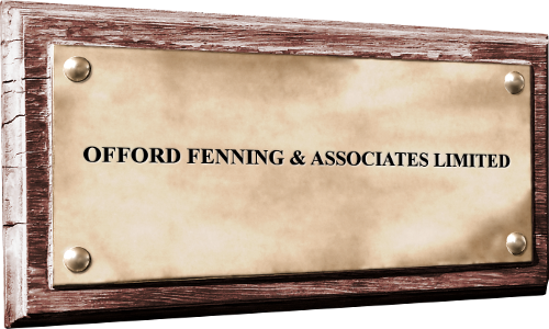 Offord Fenning & Associates Ltd. Plaque